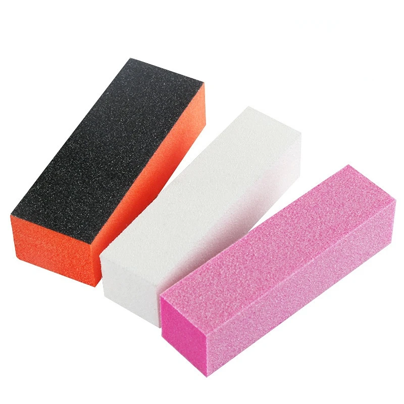 

Nails Buffer Grind Buffing Block pink Nail File For Pedicure Manicure Care Nail Art Sponge Buffer Polish Nail accessories Tools