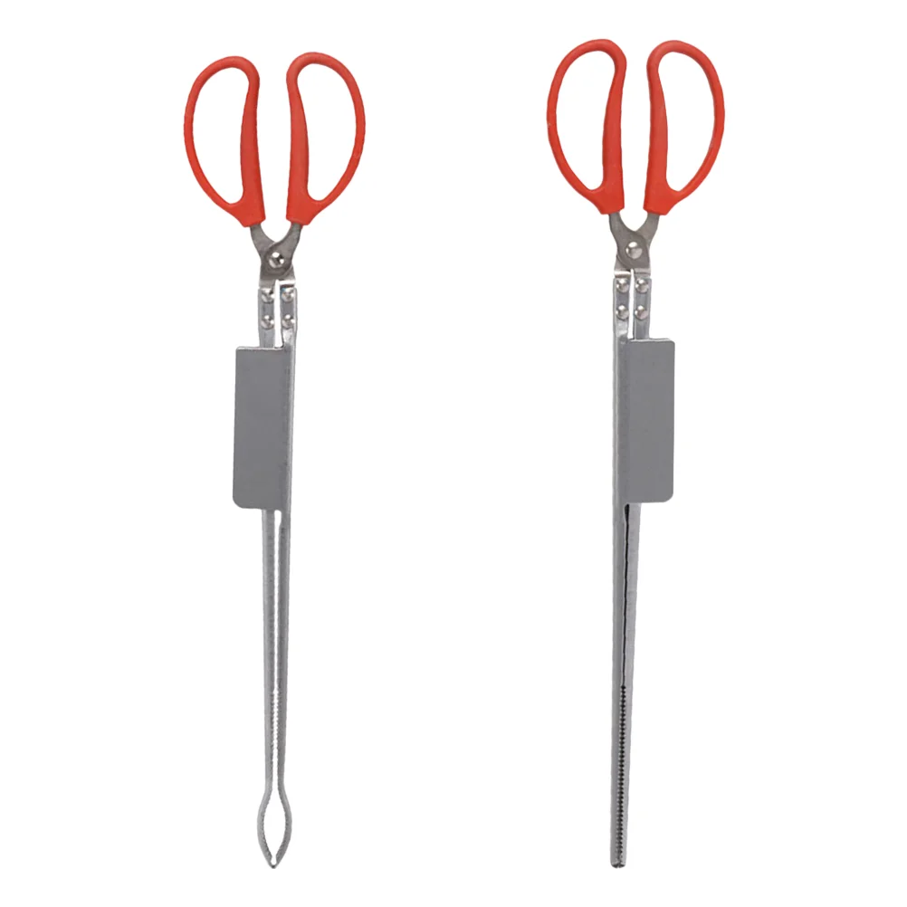 

Многофункциональные щипцы, нескользящий зажим для угоря, зажим для краба из нержавеющей стали, кухонный гаджет, 2 шт.