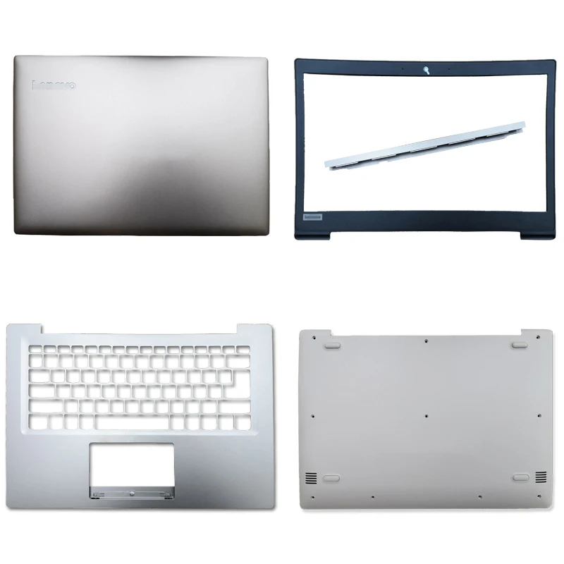 

NEW For lenovo ideapad 120S-14 120S-14IAP Laptop LCD Back Cover/Front Bezel/Palmrest/Bottom Case/Hinge Cover Silver Upper Case
