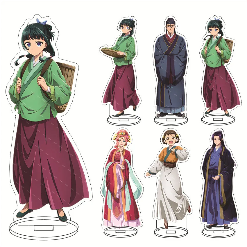 Аниме The Apothecary Diaries Косплей Kusuriya No Hitorigoto Акриловая подставка Фигурка Maomao Gao Shun esktop