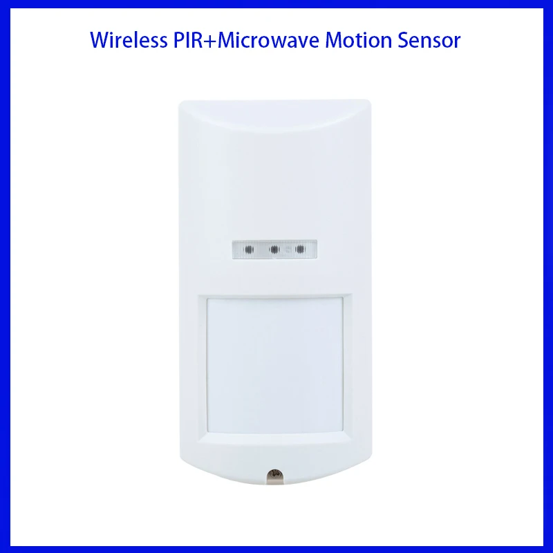 Wireless Outdoor Waterproof 433MHz Dual-tech PIR + MW Motion Sensor Pet Immunity for Smart Home House Life Security Protection