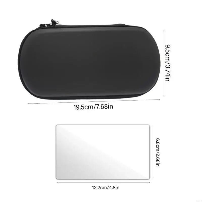 Корпус для переноски DXAB Temdered Glass Ecrection Protector и корпус ручной игры Trimui Compate Compative Film