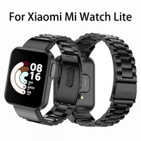 metal bracelet for xiaomi watch lite strap correa stainless steel watchband for xiaomi mi smartwatch lite strap band accessories