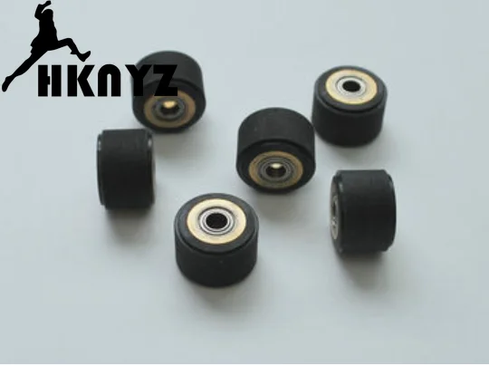 

2pcs Pinch Roller Roland Mimaki Graphtec Vinyl Cutter Cutting Graphic Plotter Printer Rolls Parts 4x10x16mm Press Paper Wheel