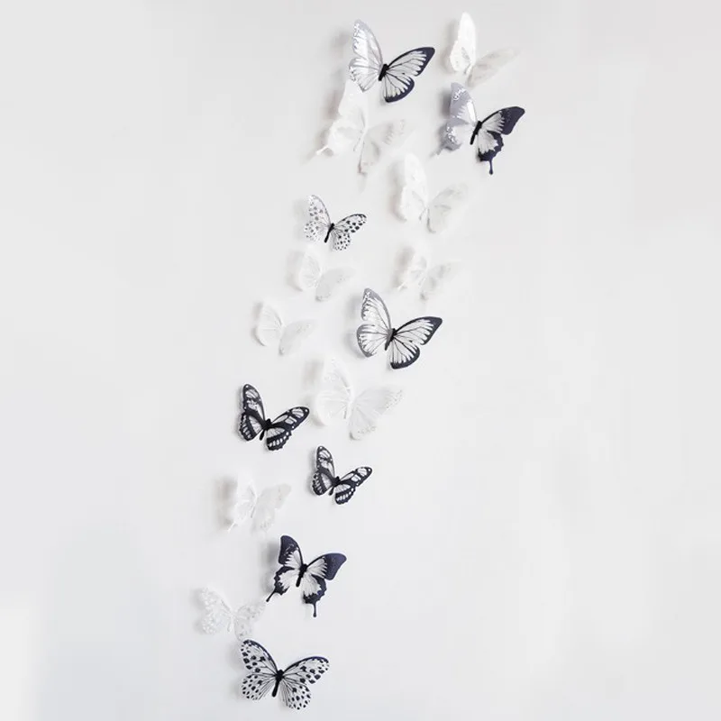 

18 Sticker 3D Wall Pieces Decals Decor Wall Butterfly Home Home Decor