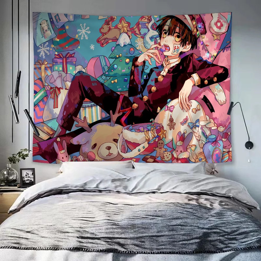 H-Hanako-kun Hanging Bohemian Tapestry Cheap Hippie Wall Tapestries Mandala Home Decor