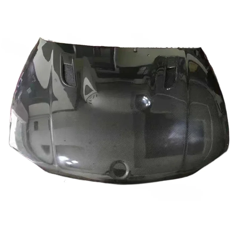 Подходит для BMW серий 1M E82 E87 1 передняя крышка из углеродного волокна