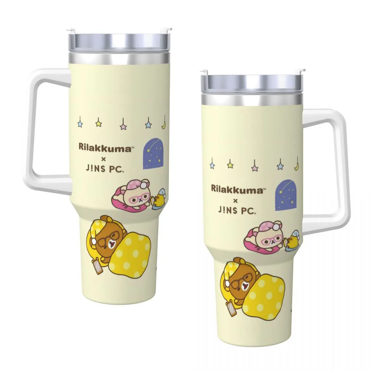 Стакан Rilakkumas из нержавеющей стали Easy Bear дорожные автомобильные кружки