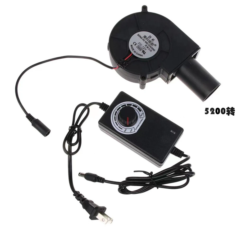 

Вентилятор с контроллером скорости и мощностью, вентилятор для барбекю, воздуходувка для пикника, гриля, деревянная плита для приготовления пищи