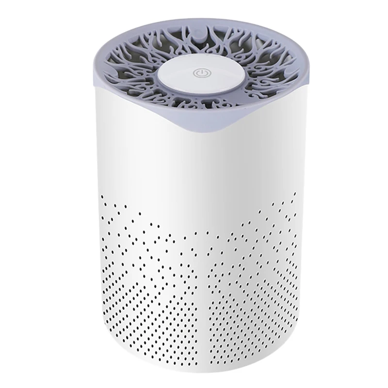 

Air Purifier With High Efficiency Filter Wind Speed Adjustable Automatic Mode Sleep Mode Household Purifier