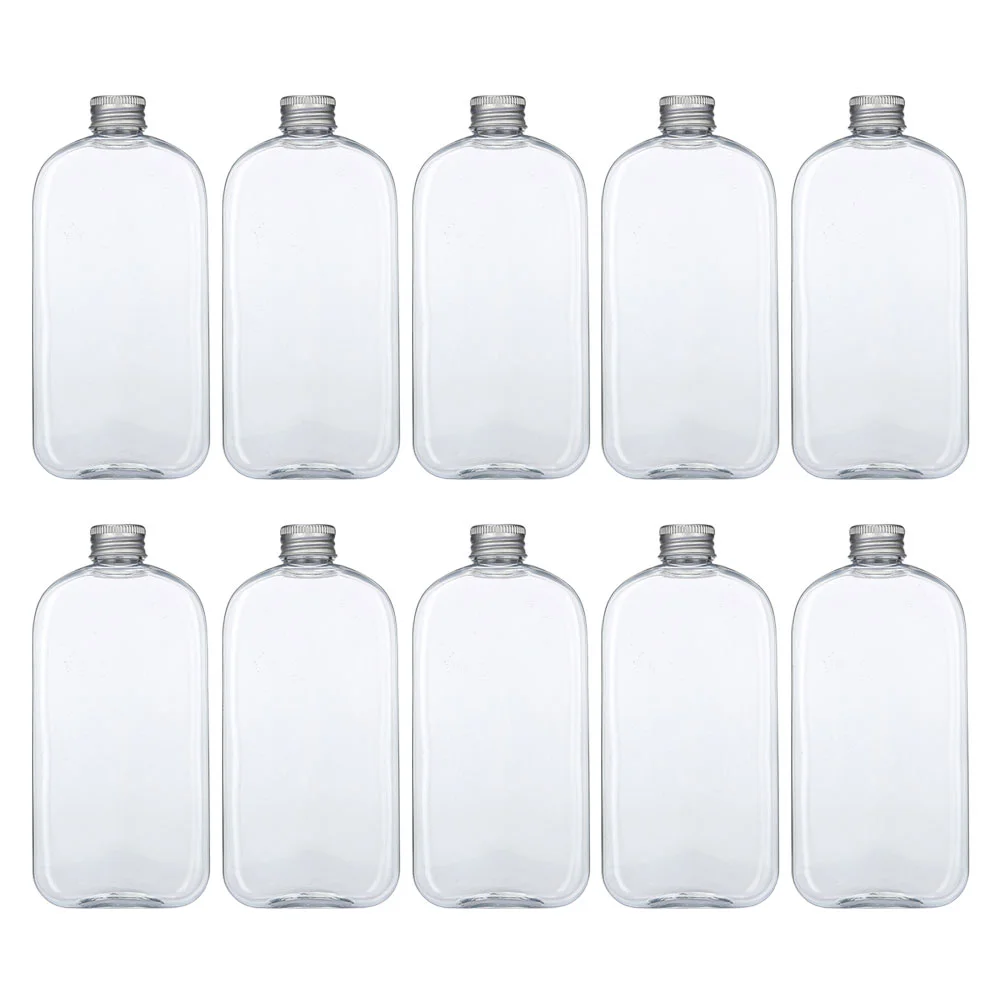 

10 шт. пластиковых бутылок, одноразовые чайные бутылки, простые чайные бутылки