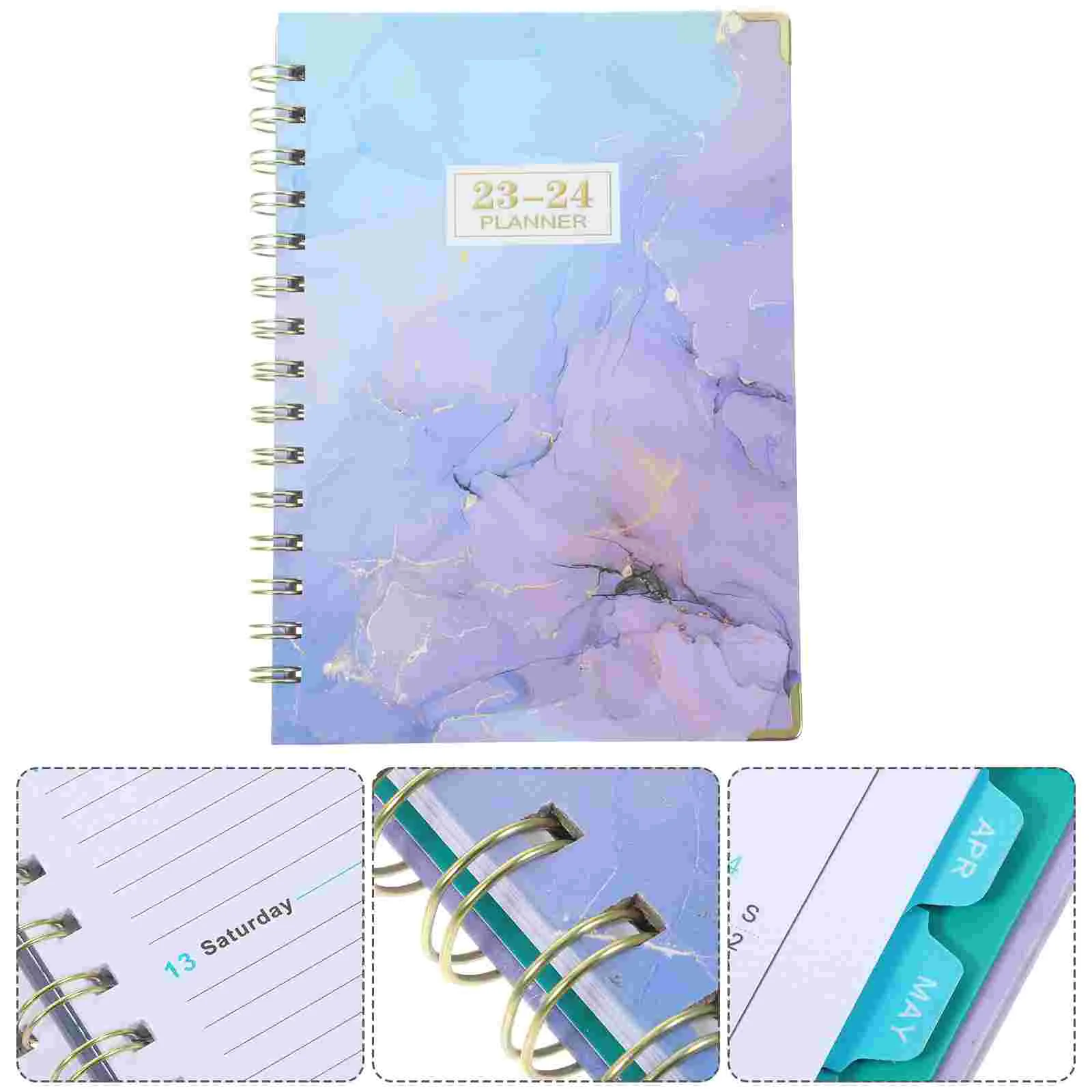 

Portable Student Planner Book Office Note Book Household Planner Organizer Home Supply