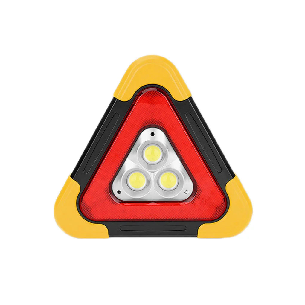 

COB Work Lights Road Emergency Lamp Solar/USB Rechargeable Warning Light Car Repair Camping Lamp