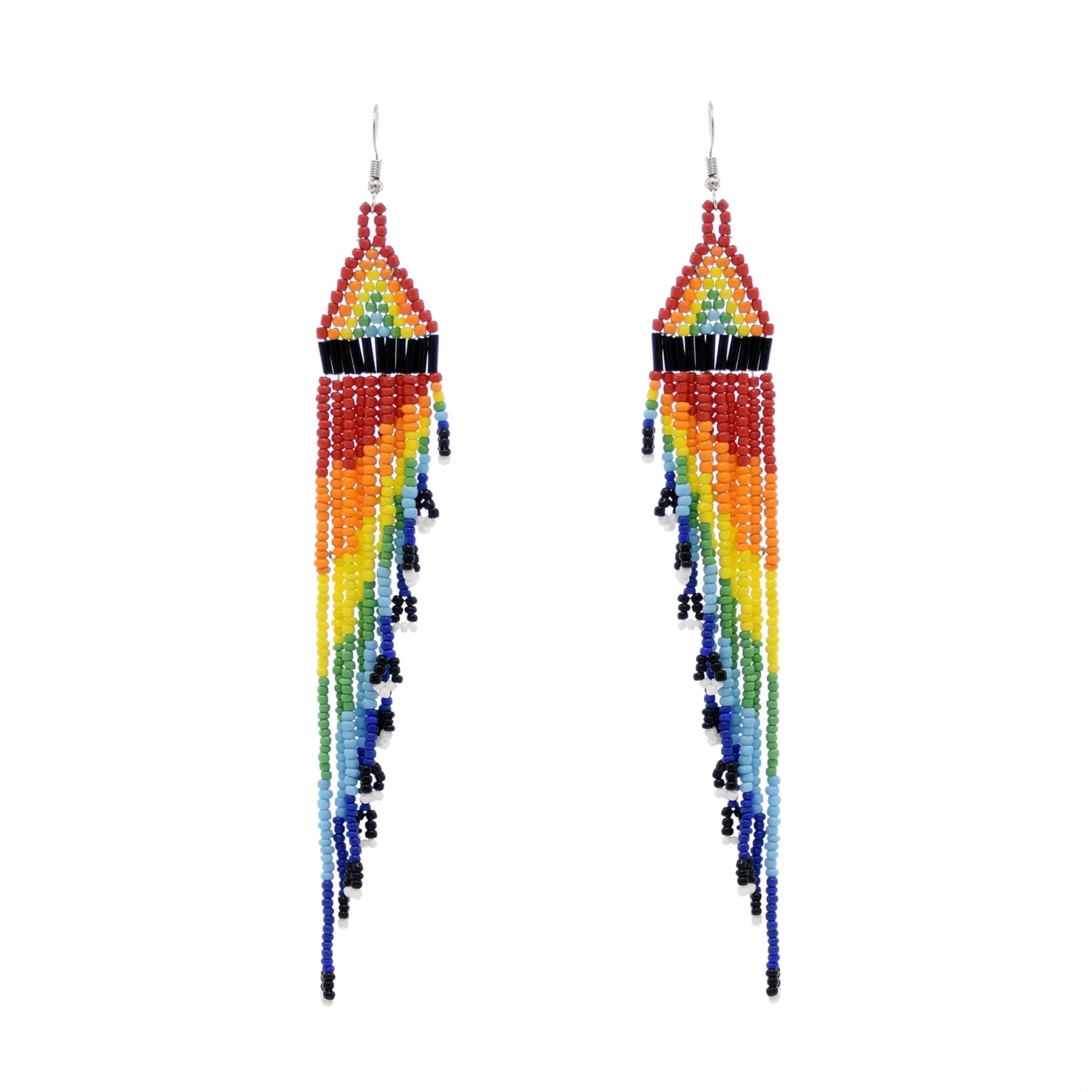 

Multiple Styles Colorful Beads Long Drop Earrings For Women Bohemian Ethnic African Tribal Indian Wedding Jewelry Accessories