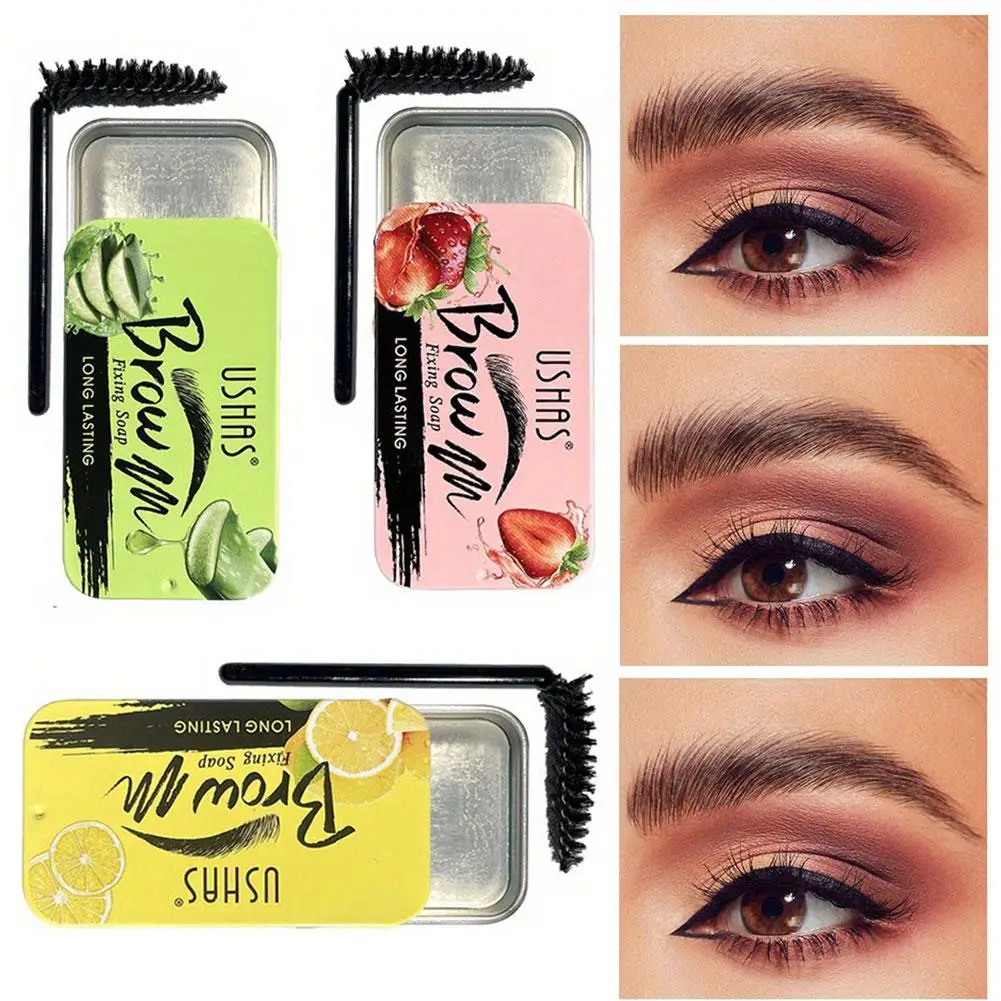 

Eyebrow Styling Cream Brow Professional Lift Waterproof Eyebrow Lasting Trimmer Wax Gel With Pomade Makeup Long Eyebrow C8I4