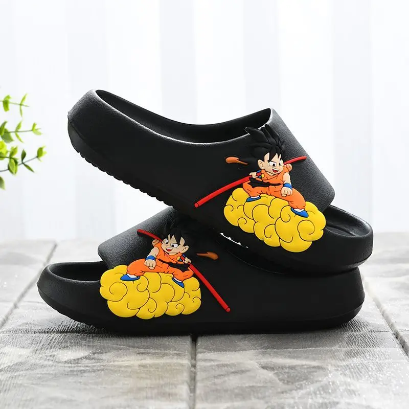 Тапочки Dragon Ball, милые и модные, с мультяшным дизайном, креативные, для дома, с мягкой подошвой, нескользящие, сандалии для мальчиков, подарок на день рождения для друзей. (art.: 3920d9eba5fc0) - 3920d9eba5fc0
