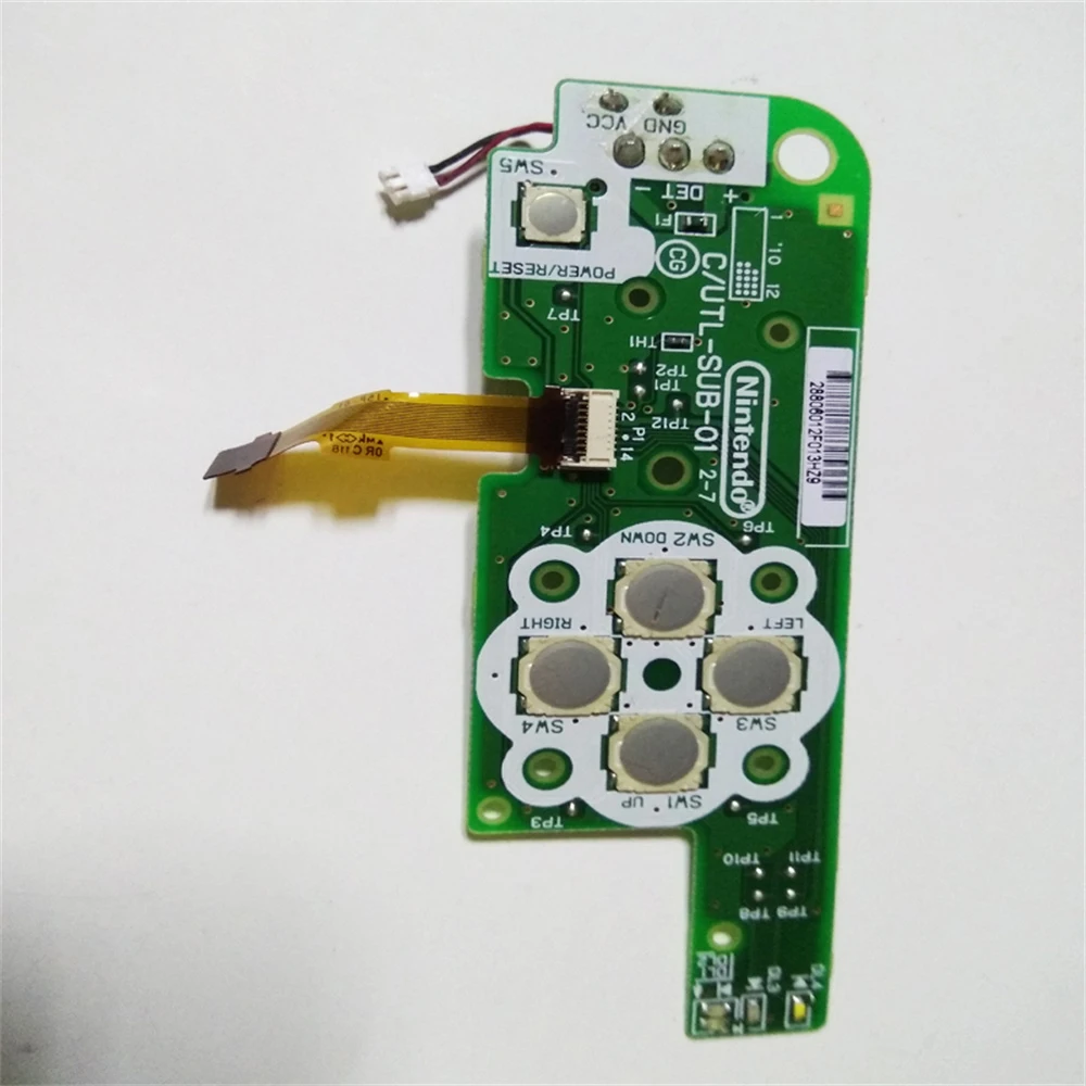 

Power Switch Board Conductive Security General Easy Installation Adapted Gamepad Parts Circuit Board Power Supply Green