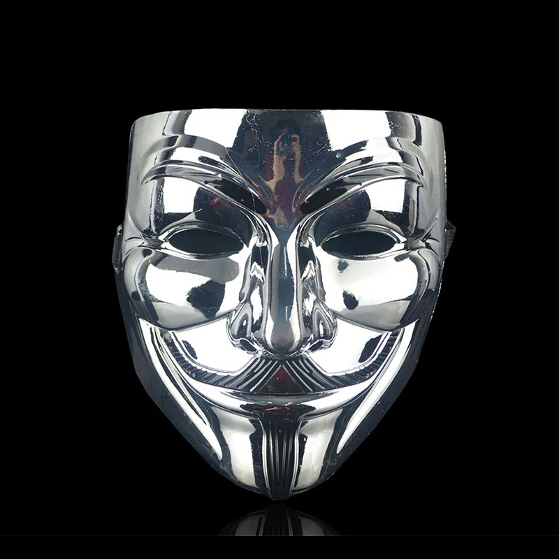Маска для Хэллоуина вечевечерние косплей V Vendetta маска хакеров анонимная взрослых