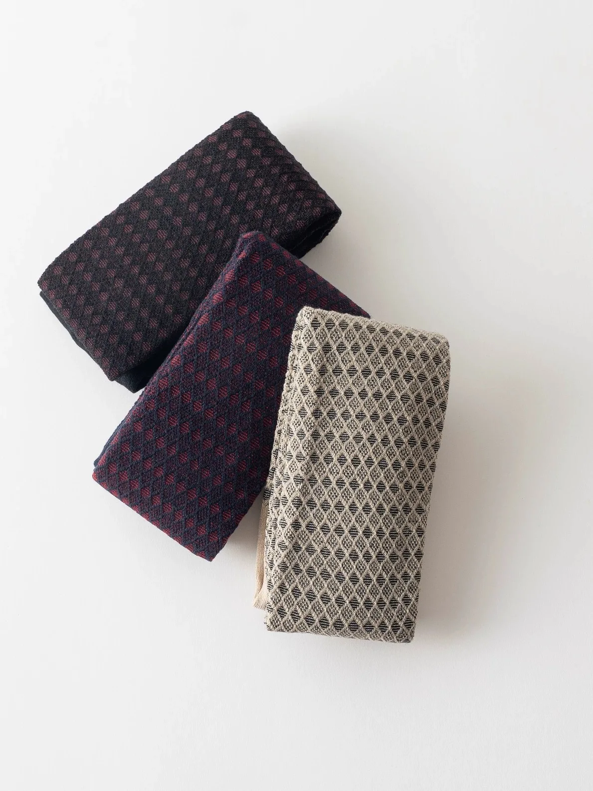 Весенне-осенние женские винтажные вязаные леггинсы Mori Girls с цветными блоками