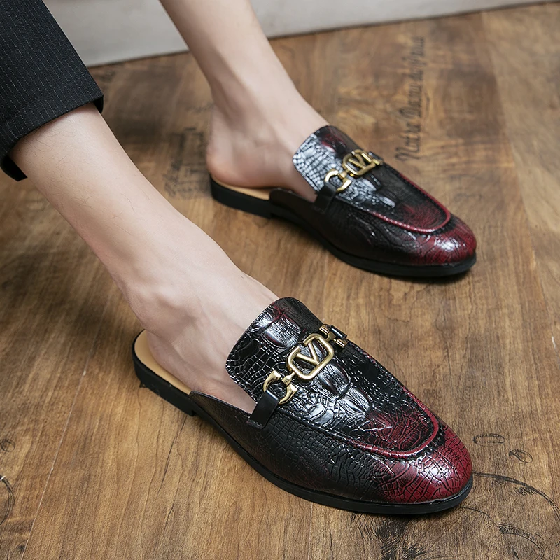 YOSBOGR Мужская кожаная обувь в повседневном деловом стиле с острым носком из