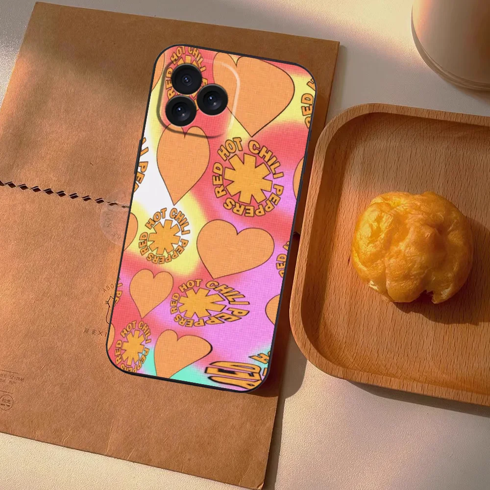Чехол для телефона Band Red Hot C-Chili P-Peppers RHCP Samsung A03 A04 S A13 A34 A53 4G 5G S22 S23 ULTRA черный мягкий