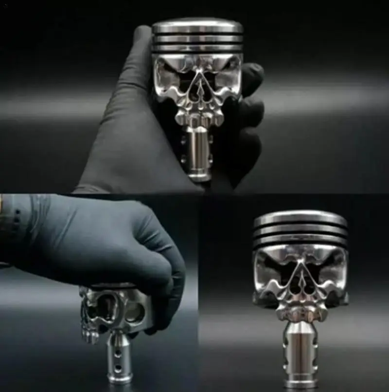 

Shift Knob Made From Motorcycle Piston Includes Adapter