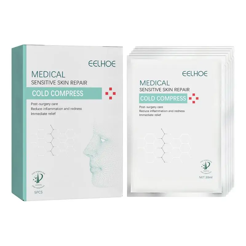 

Facial Treatments Sensitive Muscle Repair Nourishing Skin Care Hydrating Masks Niacinamide Whiten Mask Repair Cold Compress Mask