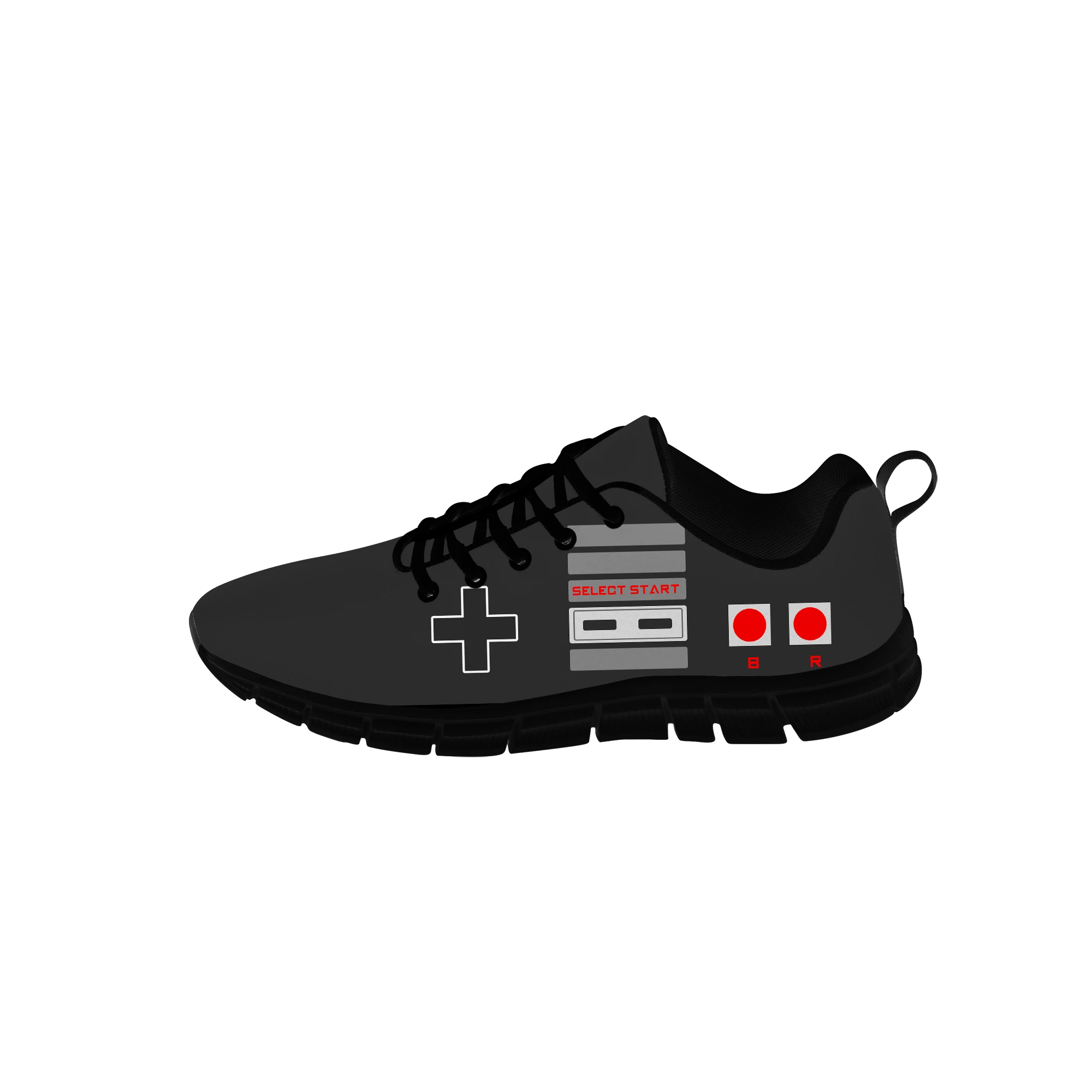 

Nintendo Nes Controller Sneakers Mens Womens Teenager Casual Cloth Shoes Canvas Running Shoes 3D Print Lightweight shoe