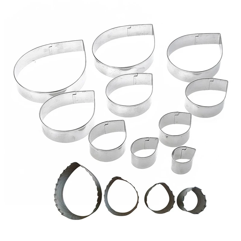 

14 шт. форма для помадки, печенья, печенья, инструменты для украшения тортов, 4 шт. листьев розы и 10 шт. лепестков роз