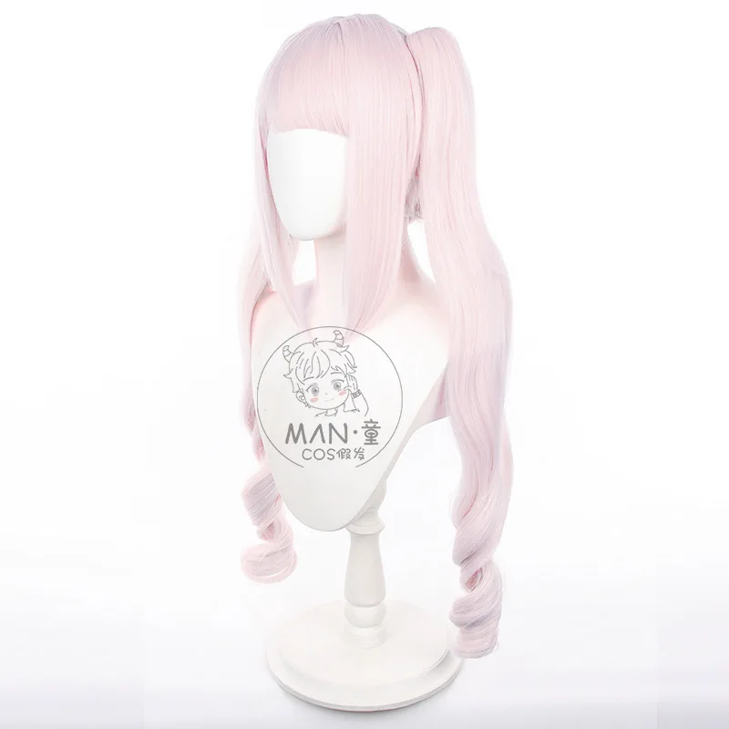 Cosplay Mantong Victory богиня Niji Alice Cos парик Тигр клипса двойной конский хвост длинные