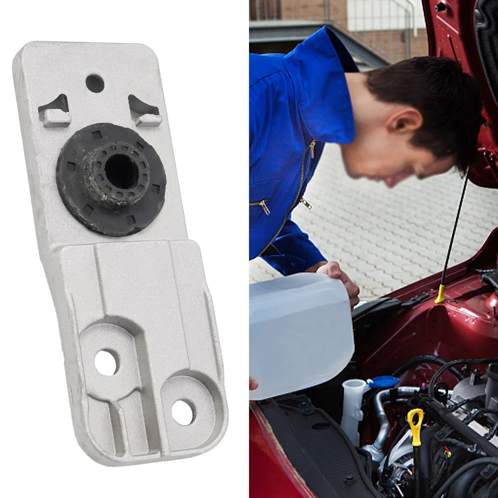 Нижний кронштейн радиатора 1310008 13337826 Аксессуары Алюминиевый алюминиевый сплав