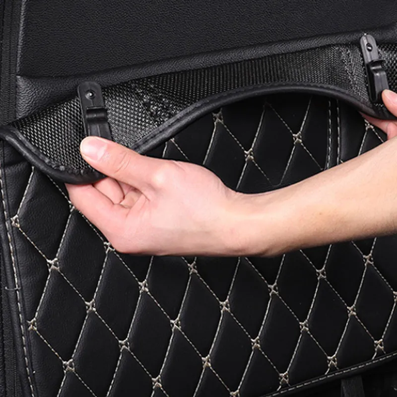 Противоударный коврик на заднее сиденье автомобиля кожаная защита от грязи