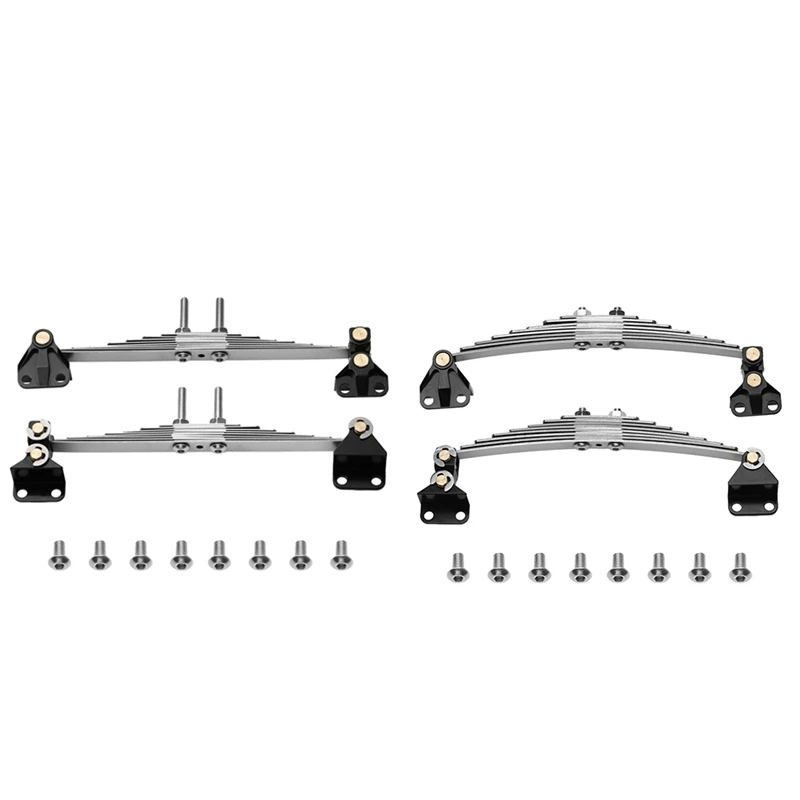 

Стальная листовая пружина для передней подвески 1/14 Tamiya, запчасти для трактора, прицепа, грузовика, радиоуправляемого автомобиля, 1 пара