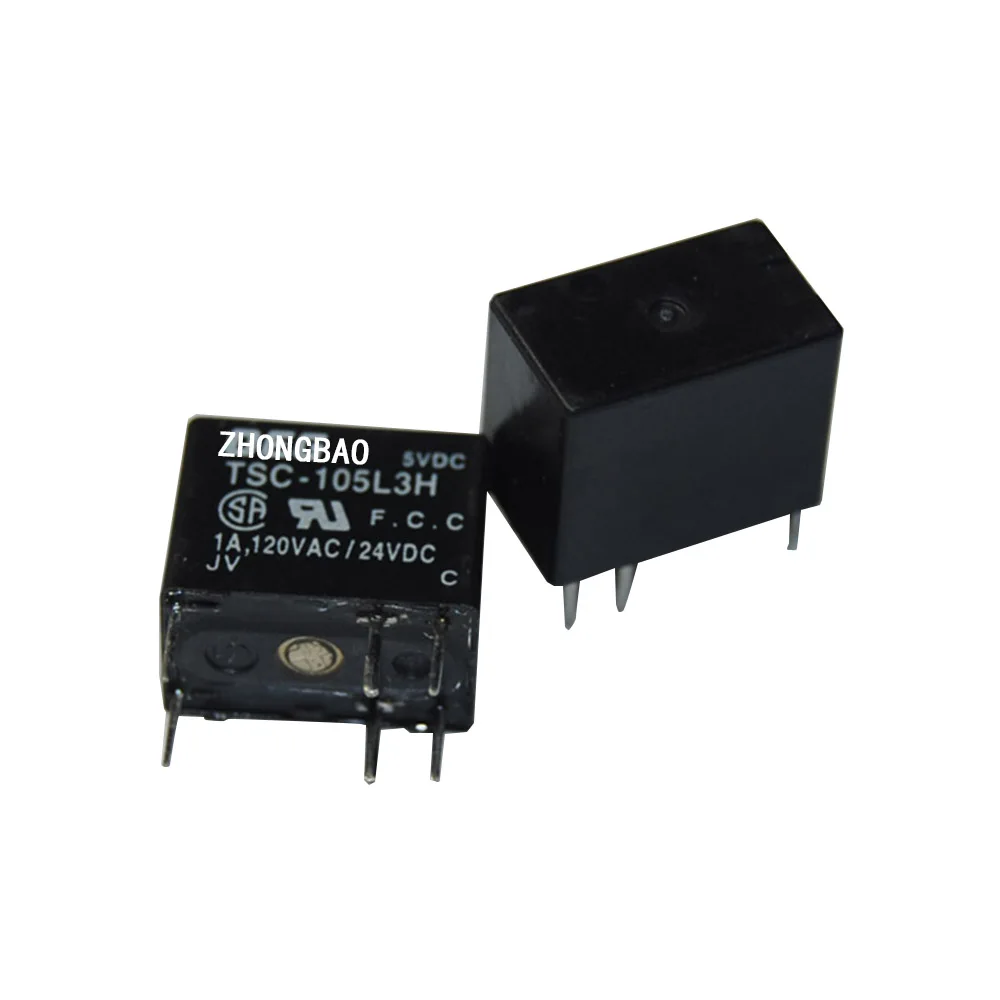 

Реле TSC-105L3H 5V TSC105L3H 5V 120V-24V 1A 5VDC 5V DIP6 20 шт./лот