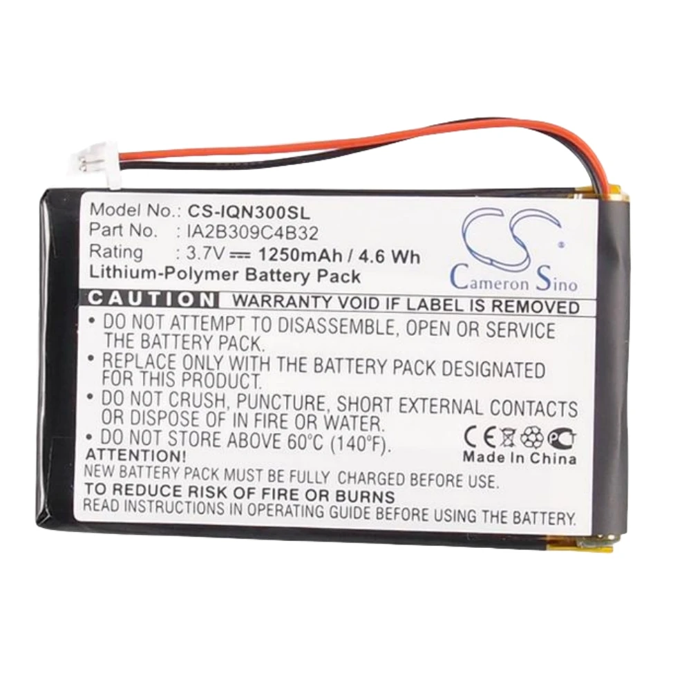 Литий-полимерный GPS аккумулятор для навигатора Garmin 3 7 В 1250 мАч Nuvi 300 Streetmate GP-43 350T