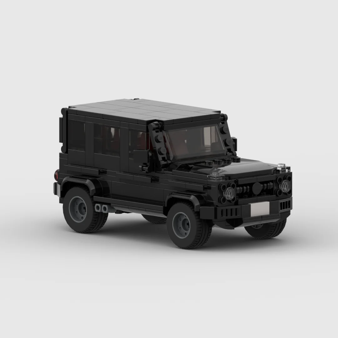 Городской автомобиль MOC Benz G63, автомобиль, скоростной чемпион, гонщик, строительные блоки, гоночный супер-техника, автомобиль, креативный гараж, набор «сделай сам»