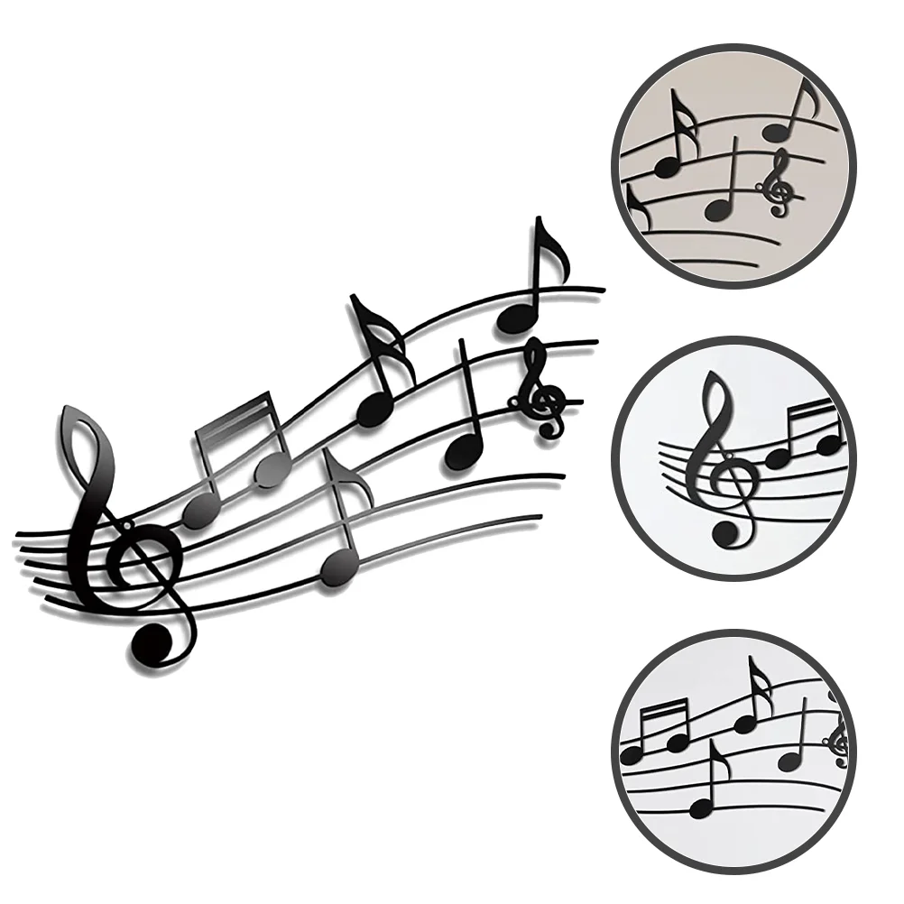 

Music Note Wall Decor Wall Hanging Music Sign Musical Decoration for Home Studio Gallery Bar Party