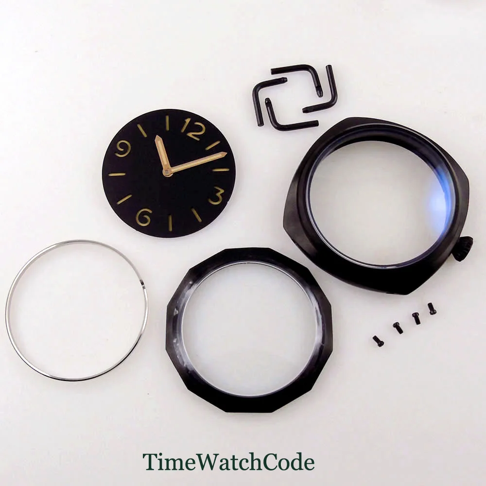 Чехол женский стерильный черный прозрачный чехол-накладка с ручками 47 мм ETA 6497