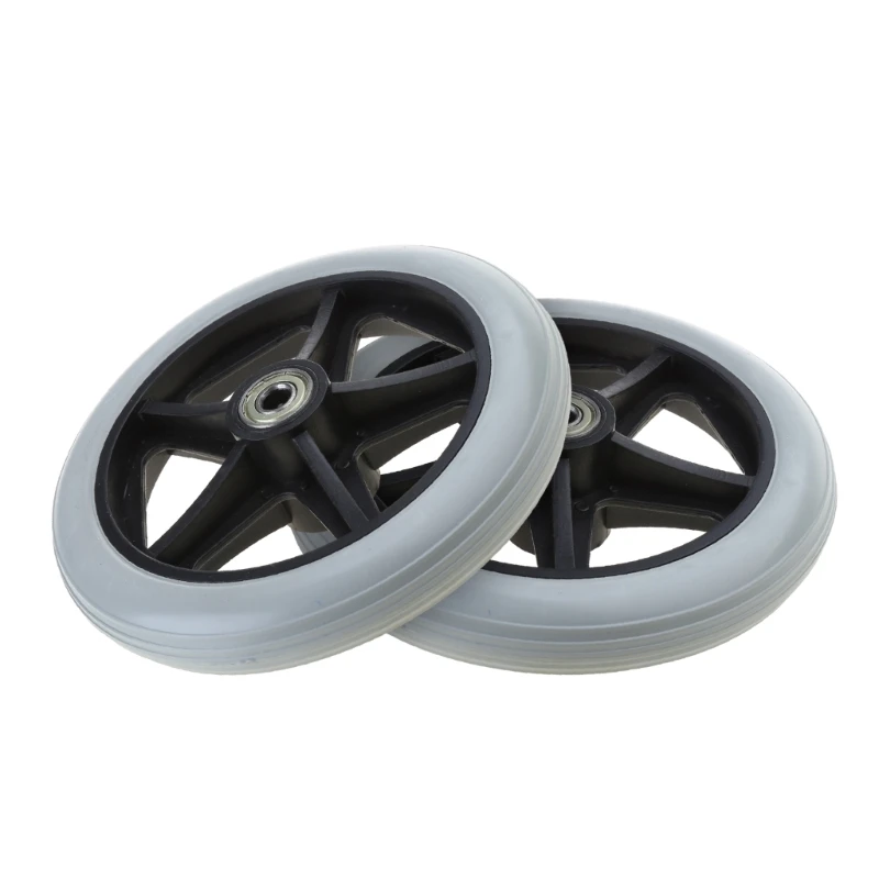 2 шт. 6-дюймовые ролики для инвалидных колясок маленькая тележка колеса стула