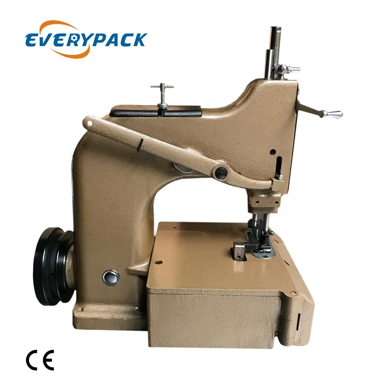 Портативная ручная электрическая машина для шитья мешков GK26-1AX с автоматическим отрезом.