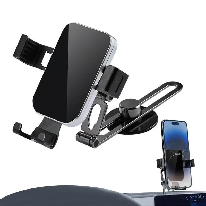 

Mobile Phone Stand Phone Cradle Holder Stand 360 Rotation Mobile Phone Navigation Mount Cellphone Dashboard Clip Bracket