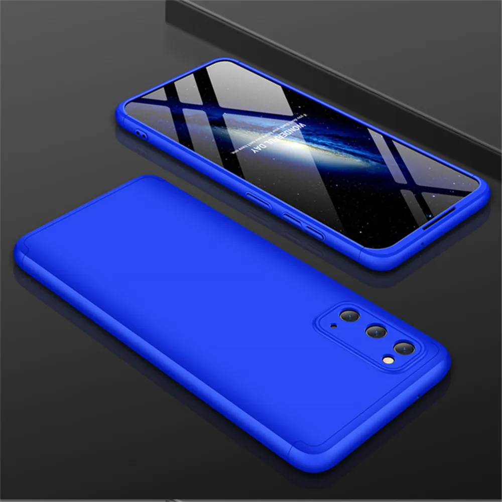 Samsung S20 360 Броня полная защита Матовый Жесткий чехол для Galaxy FE Note 20 Plus ультра