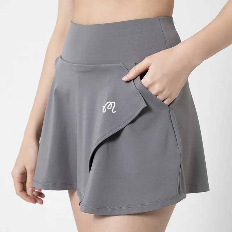 Women's Golf Clothing Autumn 2022 Lady Sports Skirt Yoga Anti-slip Badminton Tennis Running Fitness Miniskirt