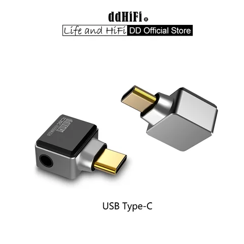 Адаптер для наушников DD ddHiFi TC35C, от Φ до 3,5 мм, декодер музыки без потерь, чип ALC5686 DAC, декодирование 32 бит/384 кГц PCM