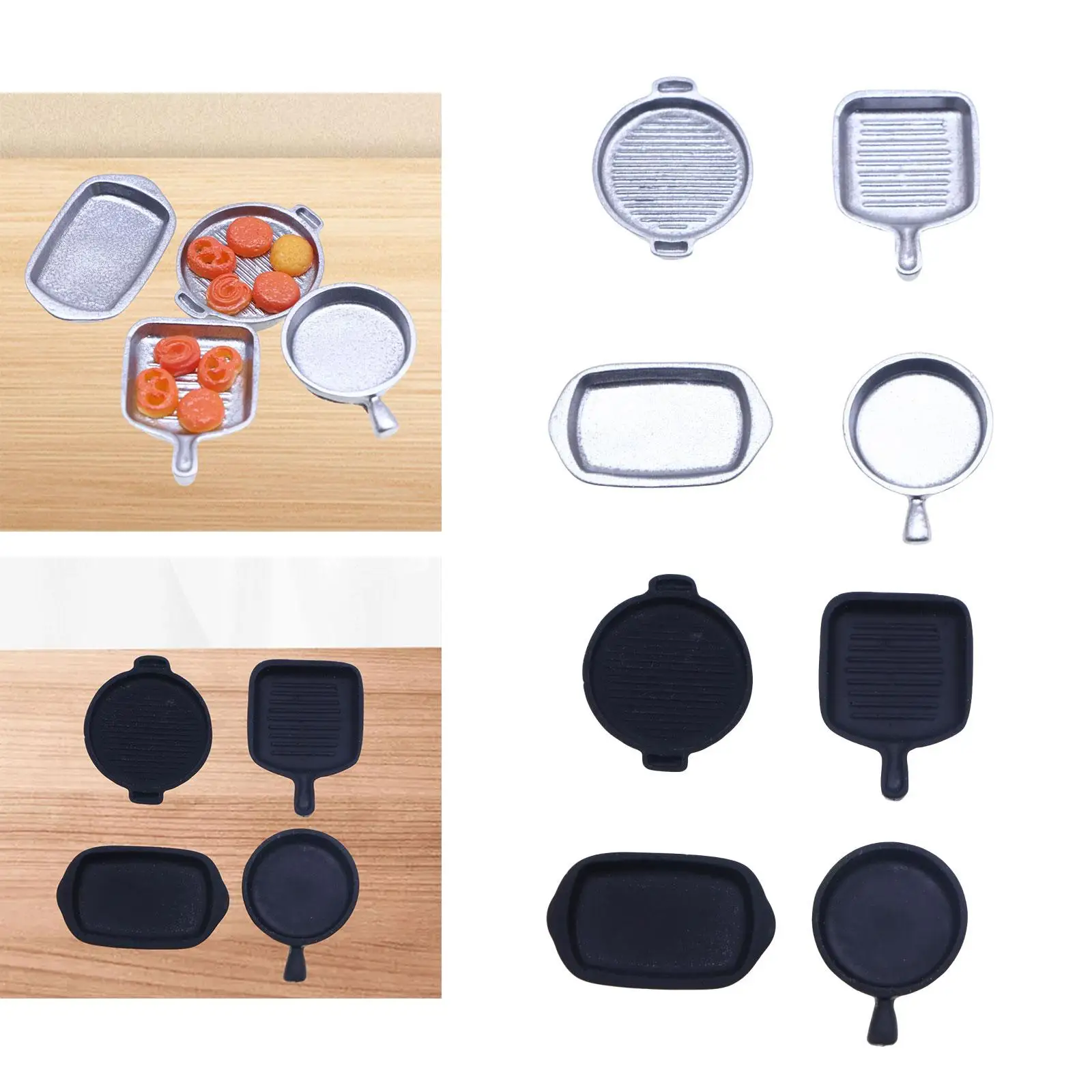 1:12 кукольный домик модель сковороды журнальный столик посуда для рукоделия