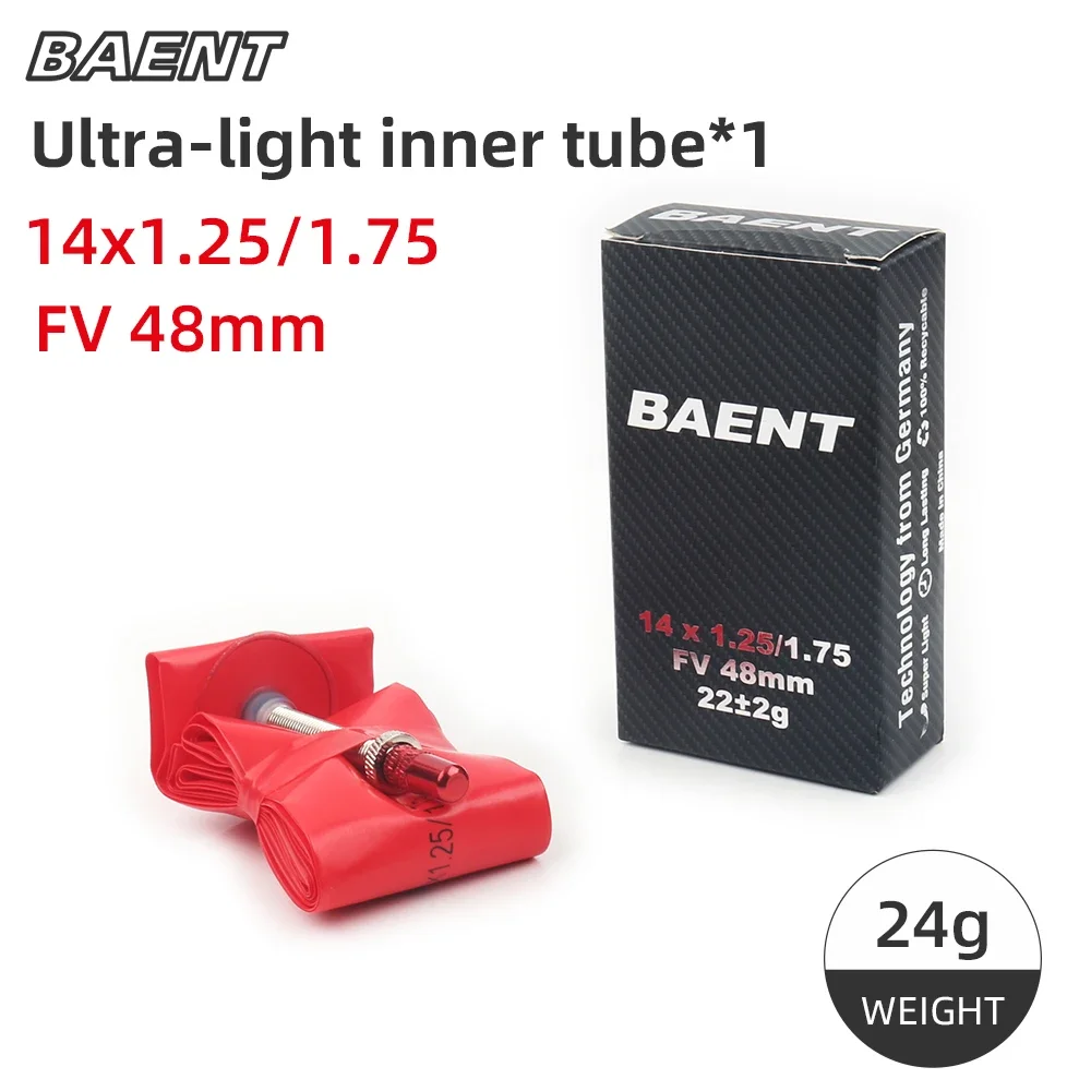 Сверхлегкая внутренняя труба для шоссейного велосипеда 14/16/20/26/27.5/29/700 из