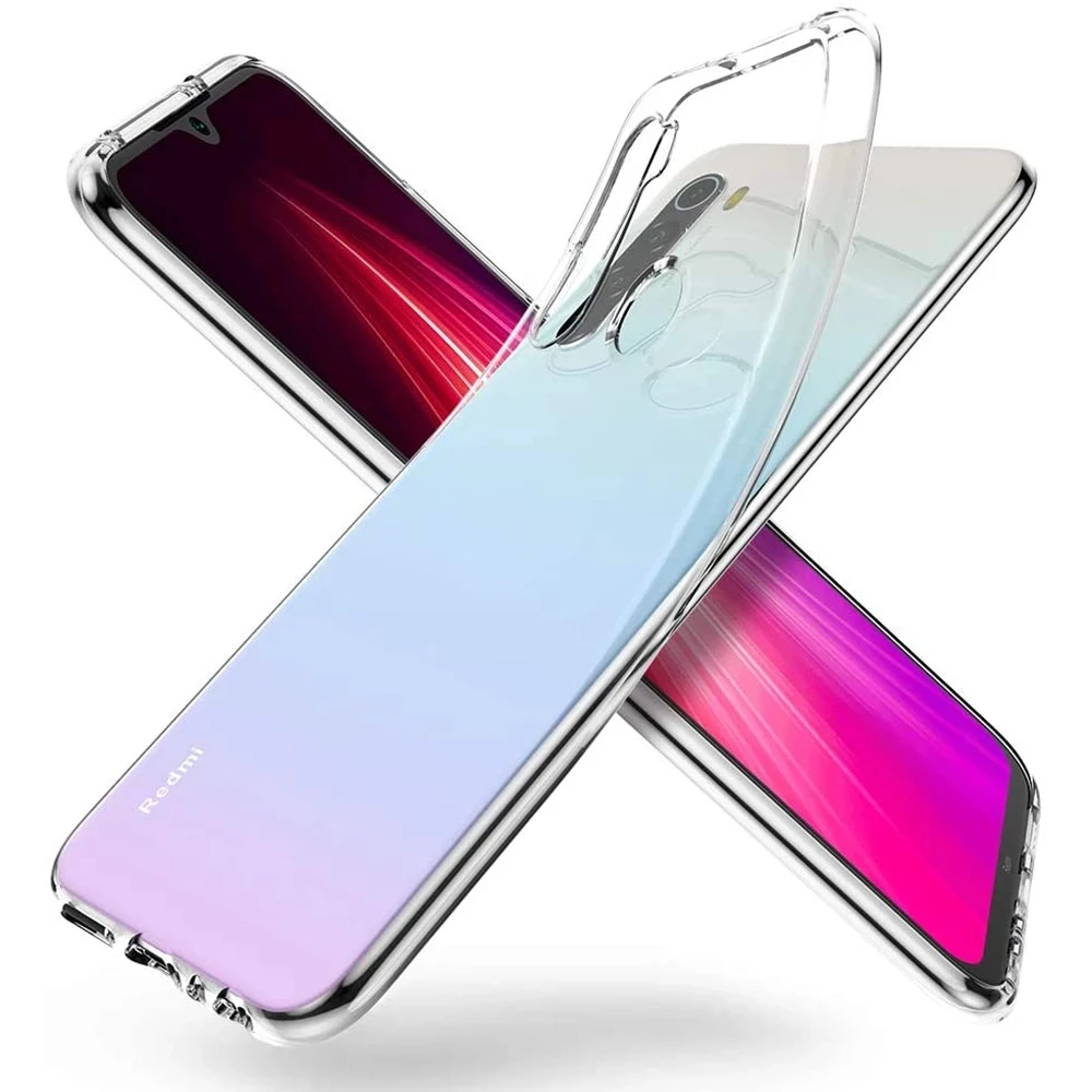 

Ultra Thin Clear Silicone Case on for for Xiaomi Redmi Note 11 Pro 11E 11S 10 10S 9 Pro Max 9S 8 8T 7 TPU Back Cover Skin Gel