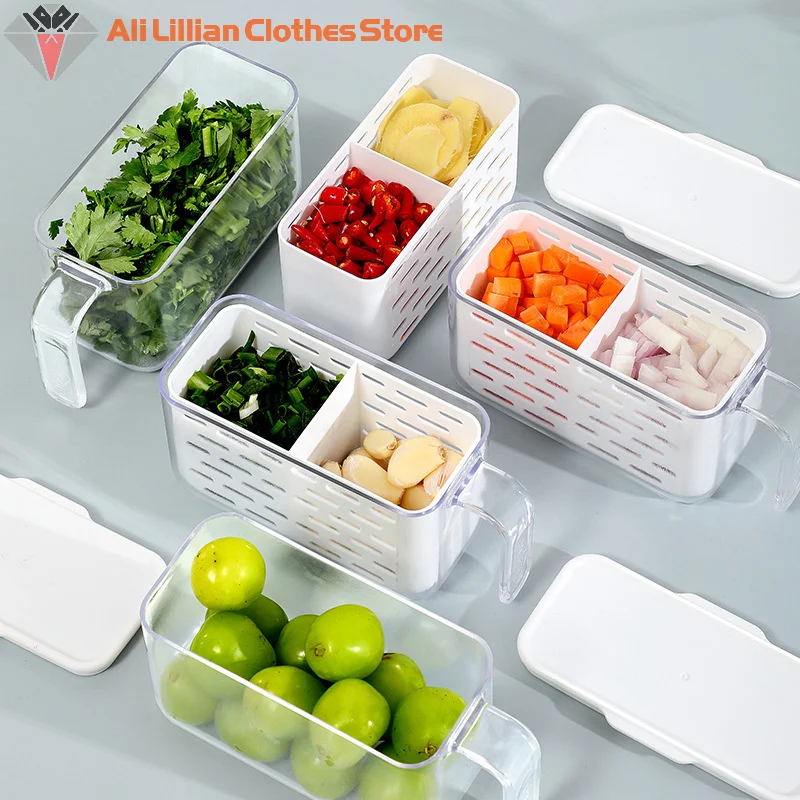 Герметичная коробка для хранения фруктов лука имбиря чеснока