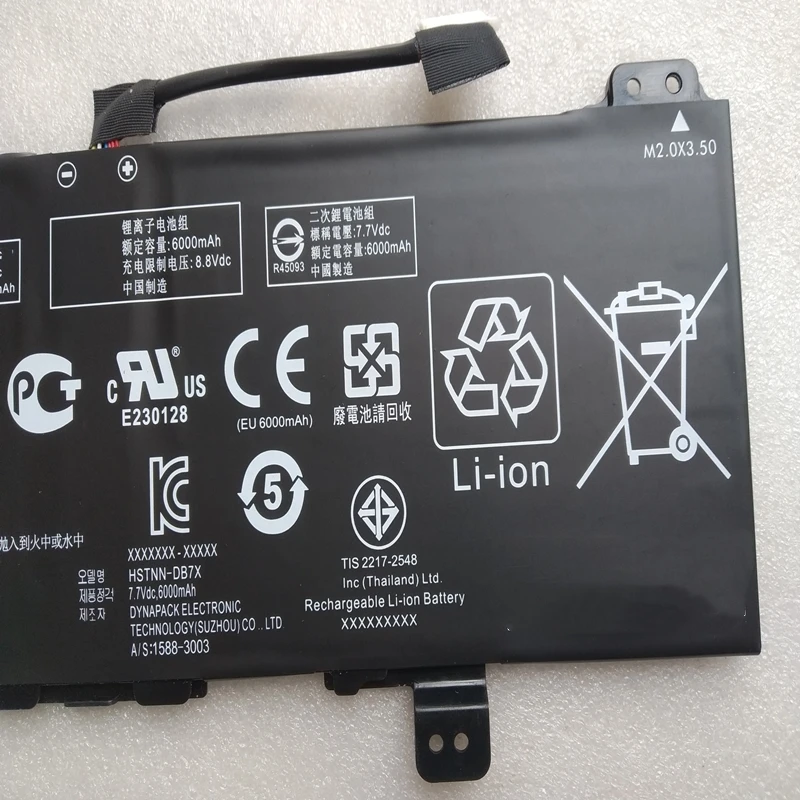 GM02XL TPN-Q185 GM02047XL HSTNN-DB7X Аккумулятор для ноутбука HP Chromebook X360 11 11A G1 G6 G7 EE 14 G5 3GJ73EA 3GJ74EA