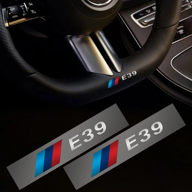 

1pcs Car Steering Wheel Interior Sticker Body Decal For BMW E34 E36 E39 E46 E53 E60 E61 E90 X1 X3 X4 X5 X6 X7 Z4 M Performance